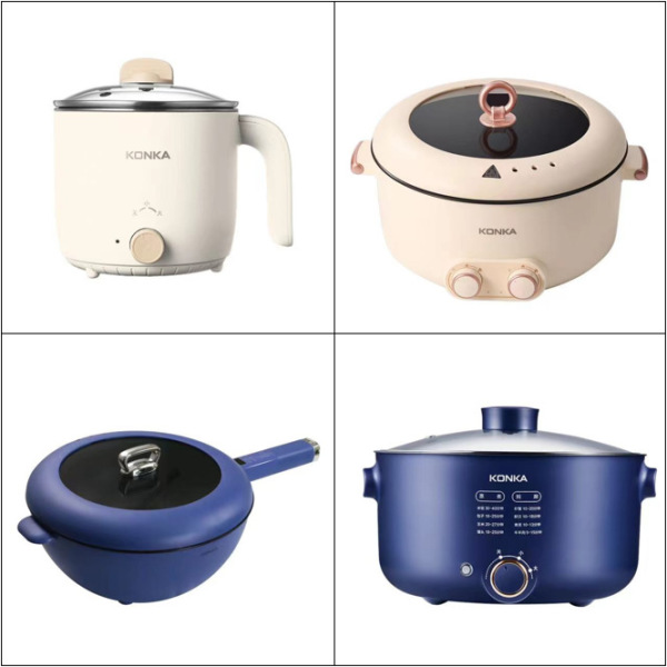 electric hot pot electric frying pan integrated dual purpose
