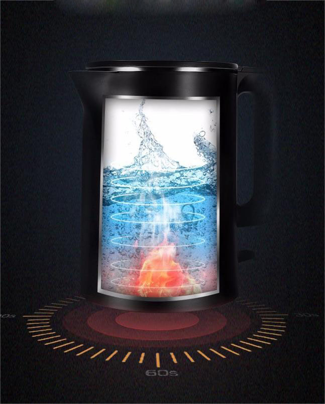 stainless steel kettle with automatic power off  KEK-KM18