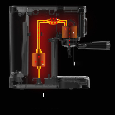 coffee machine semi-automatic capsule coffee machine