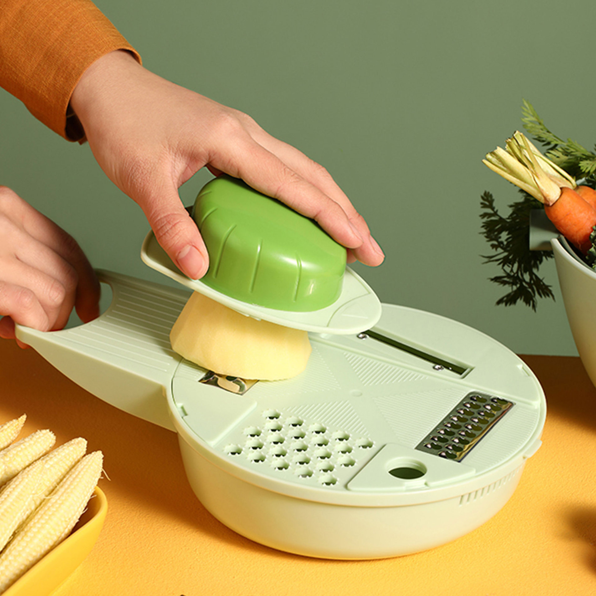 KJ-QC01 garlic cutter vegetable cutter