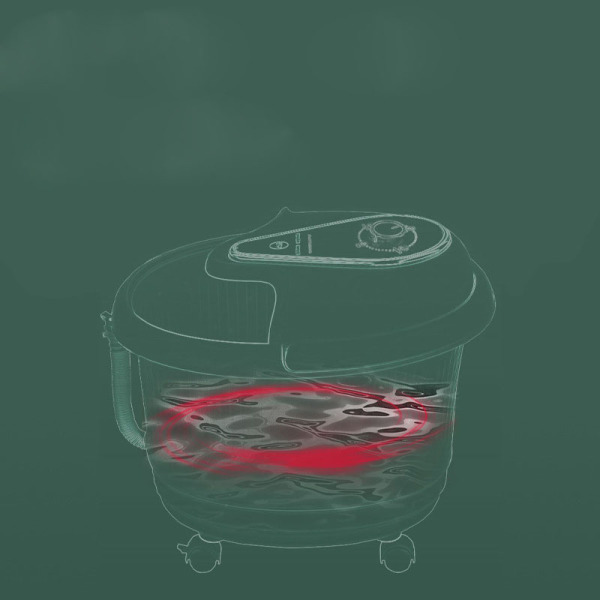 constant temperature foot tub heating