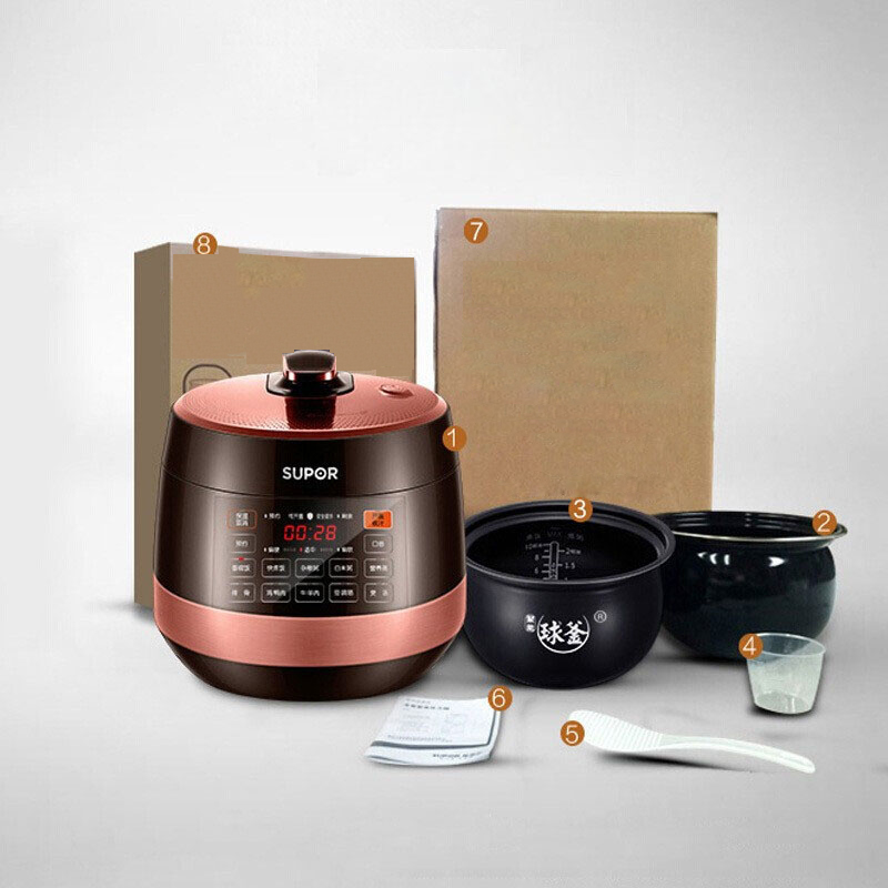 household electric pressure cooker 5L