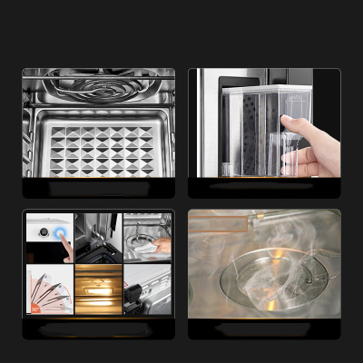 integrated steam oven